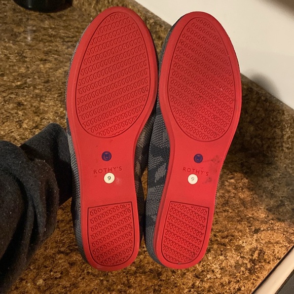 Rothys Gray Camo Flats - Picture 5 of 6